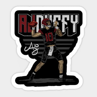 Aj Duffy Block Sticker